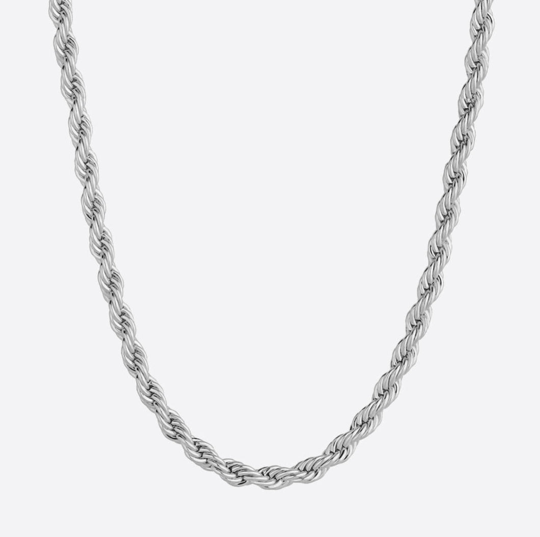 Collar Rope - Silver