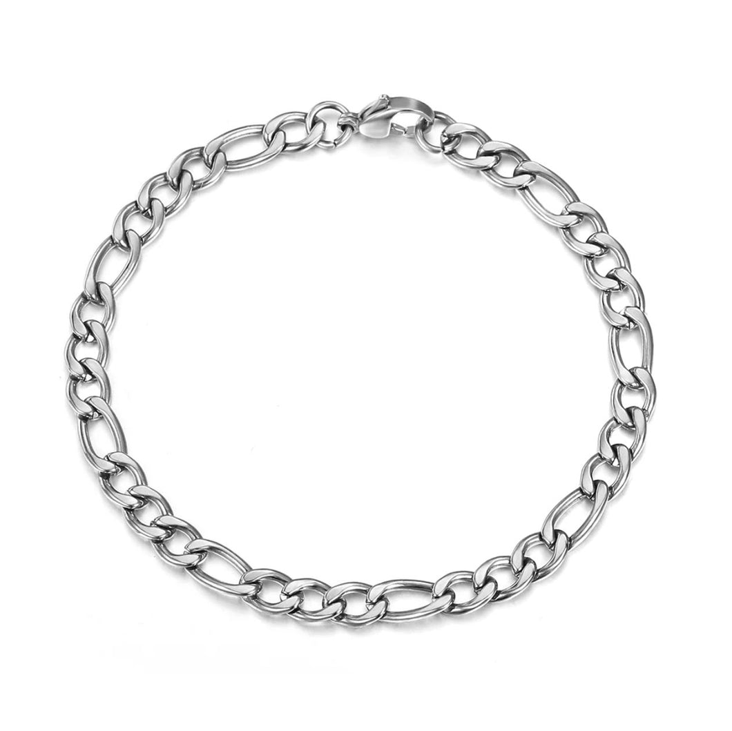 Pulsera Fígaro - Silver