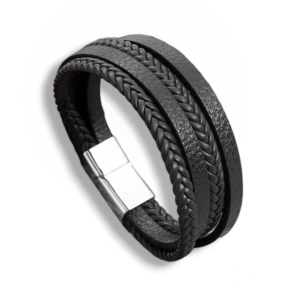 Leather Bracelet 3.0 - Black