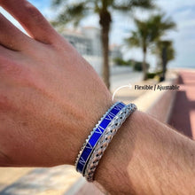 Cargar imagen en el visor de la galería, Brazalete Roman Deluxe - Blue
