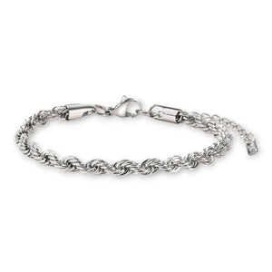 Pulsera Rope 5mm - Silver