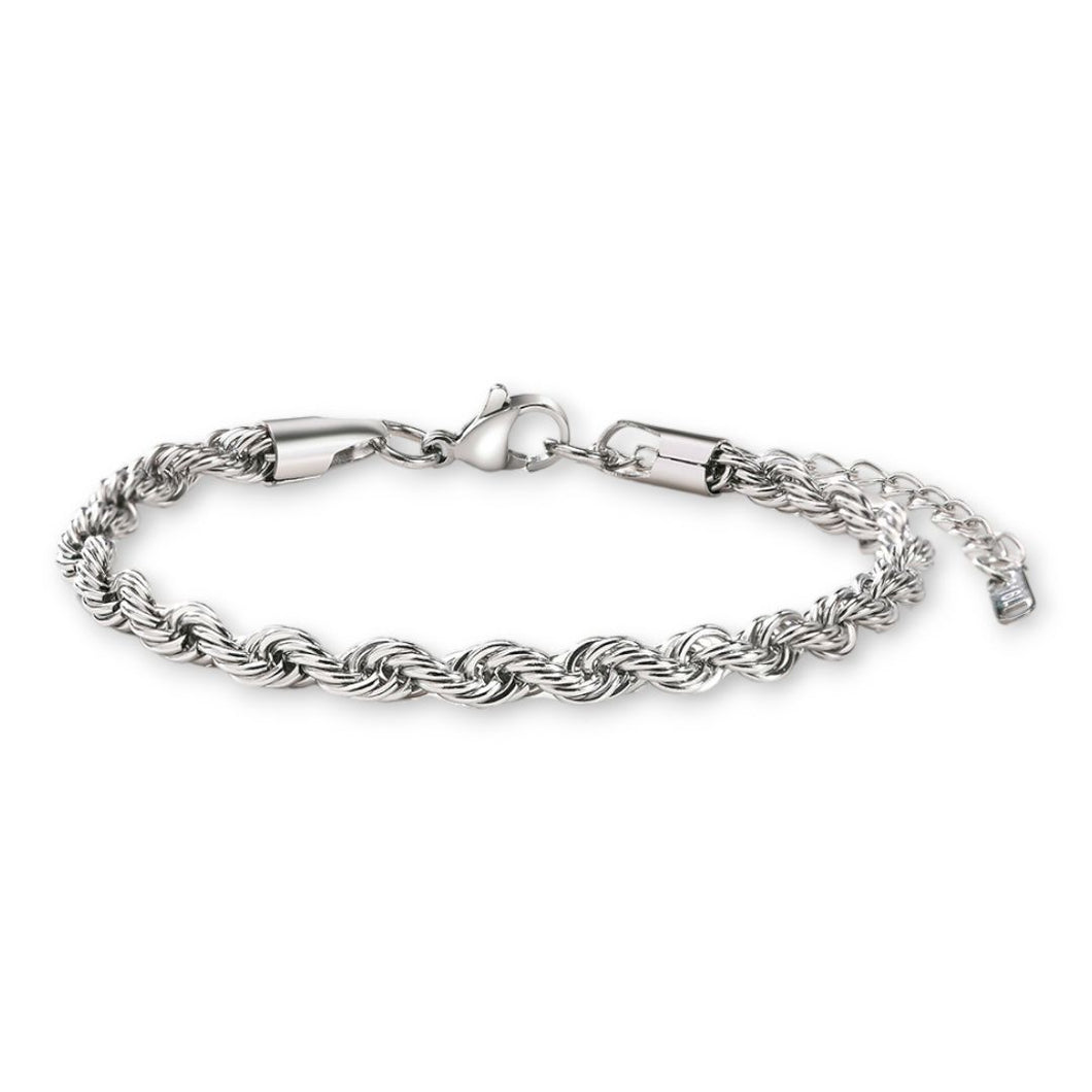 Pulsera Rope 5mm - Silver