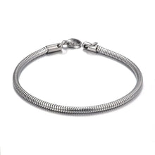 Cargar imagen en el visor de la galería, Pulsera Snake Round - Silver
