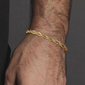 Rope Bracelet - Gold