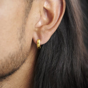 Round Earring Gold