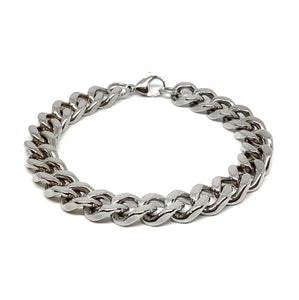 Cuban link bracelet - Silver